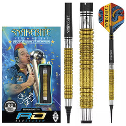 Red Dragon Peter Wright Snakebite Double World Champion SE Gold Plus Soft Tip Darts