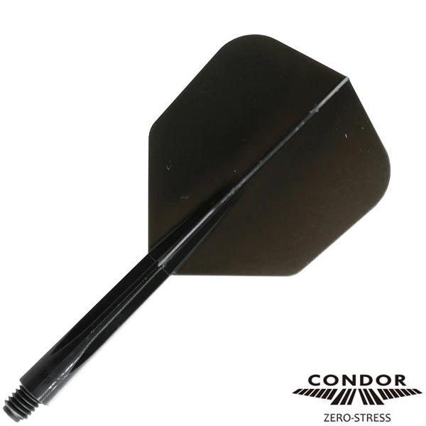 Condor Dart Flights - Zero Stress - LONG 33.5mm - Clear Pink
