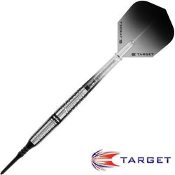 Target Colours II Black Soft Tip Darts