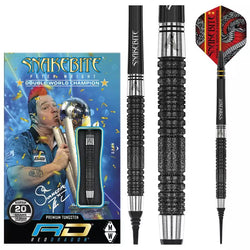 Red Dragon Peter Wright Snakebite Double World Champion SE Black Soft Tip Darts